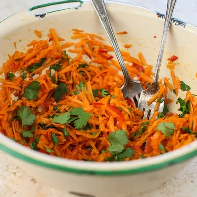 Carrot and Coriander Salad