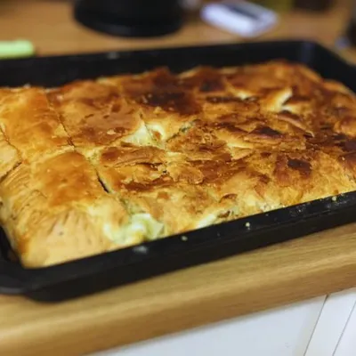 Leek and Cheese Pie
