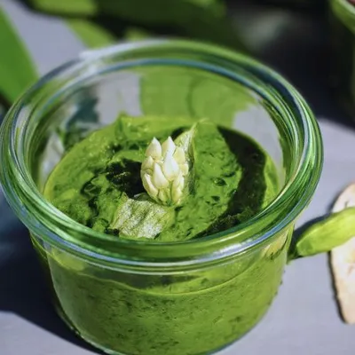Wild Garlic Salsa Verde