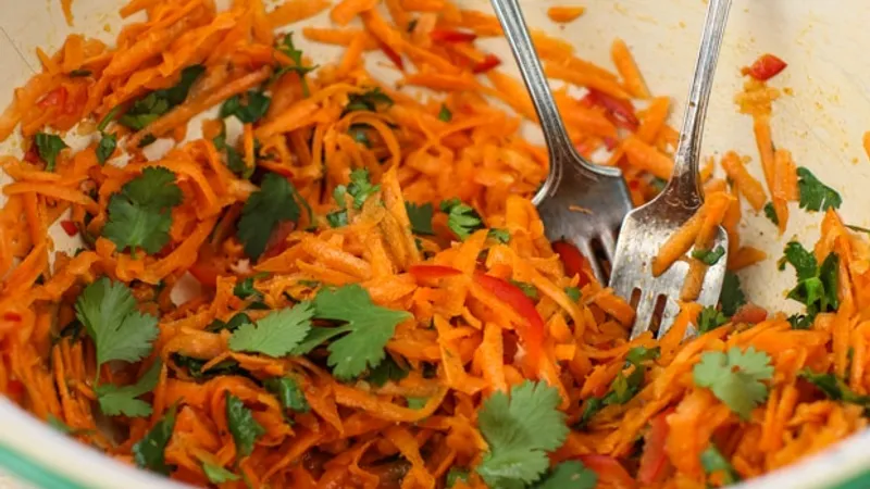 Carrot and Coriander Salad