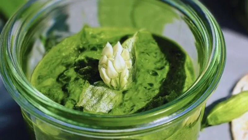 Wild Garlic Salsa Verde