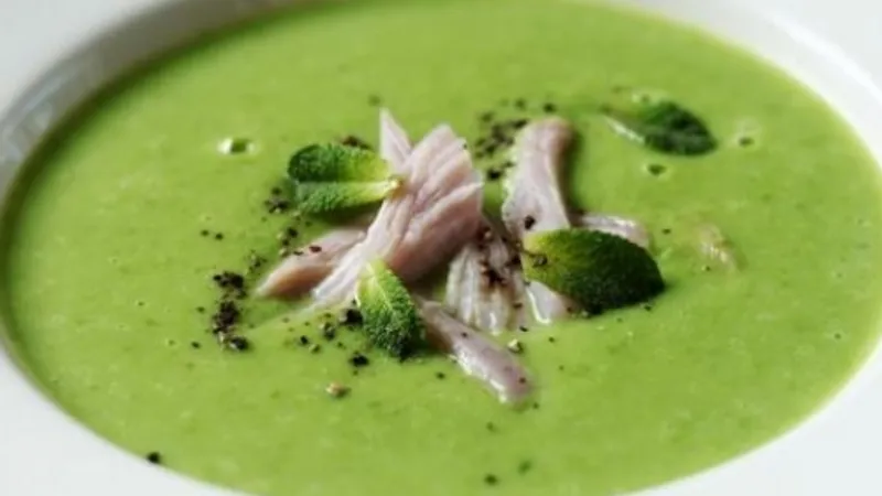 Easy Pea and Ham Soup